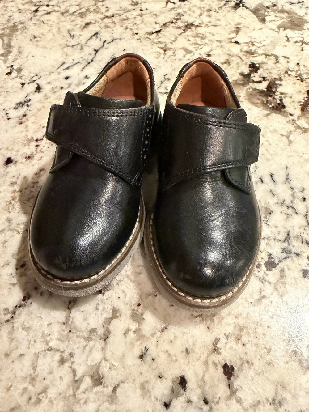 Boys Black Dress Shoes